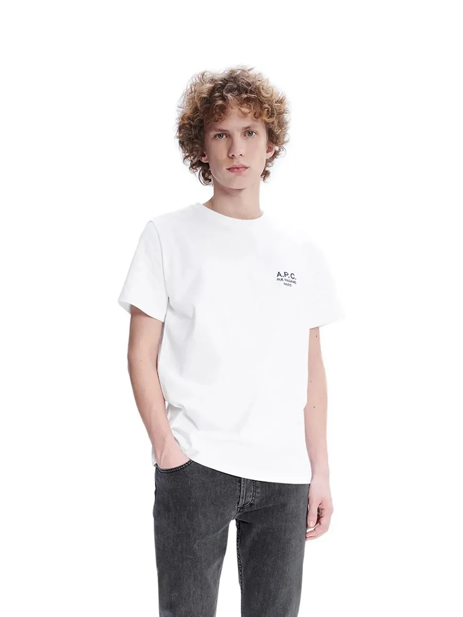 A.P.C. Men T-Shirt Short Sleeves  Raymond A.P.C. Men T-Shirt Short Sleeves  Raymond