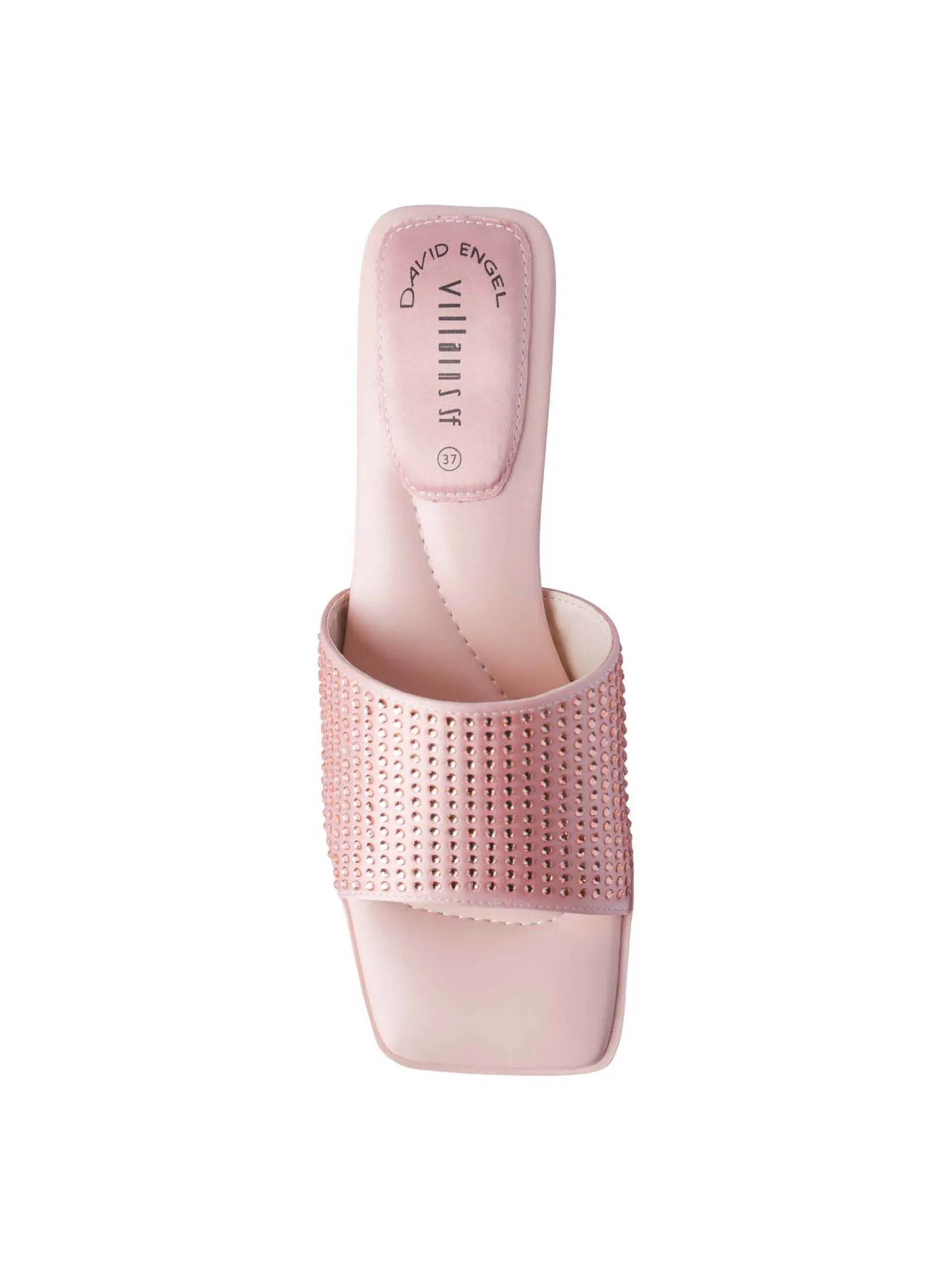 VILLAINS SF LENS-ST Women's Comfort Heeled Sandals PINK ST VILLAINS SF LENS-ST Women's Comfort Heeled Sandals PINK ST