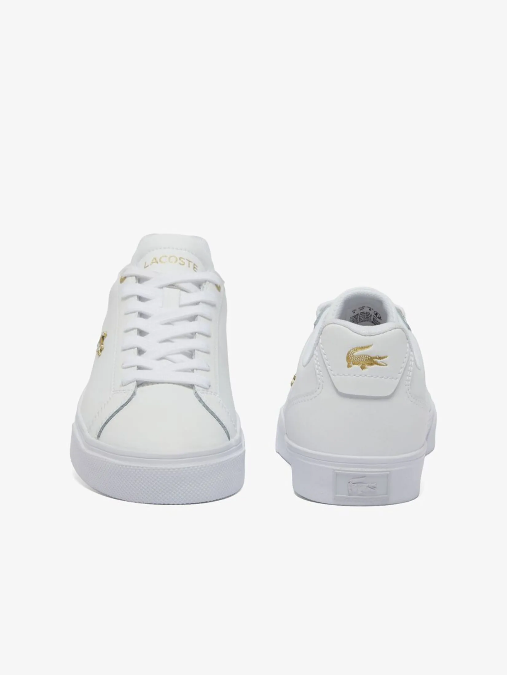 LACOSTE Women’s Lerond Pro Leather Sneakers White LACOSTE Women’s Lerond Pro Leather Sneakers White