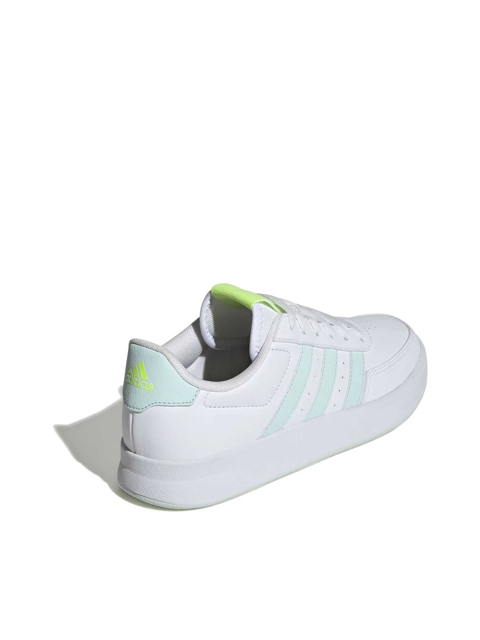 ADIDAS Women Shoes Breaknet 2 Cloud White / Halo Mint / Lucid Lemon ADIDAS Women Shoes Breaknet 2 Cloud White / Halo Mint / Lucid Lemon
