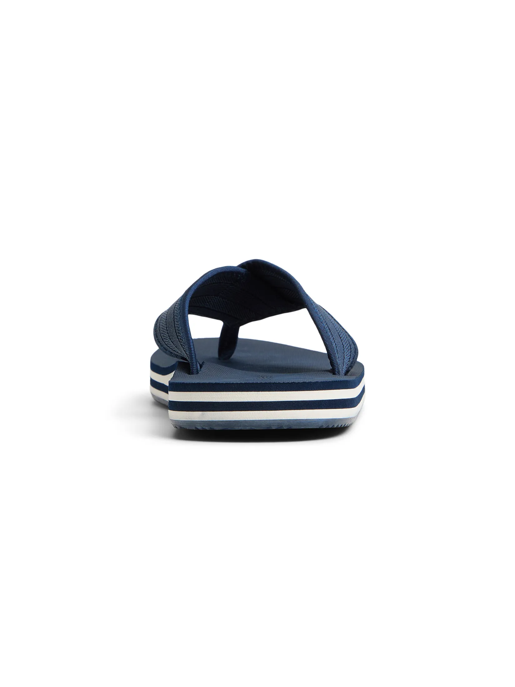 SPERRY MEN NAVY BEACON ELASTIC THONG SANDAL SPERRY MEN NAVY BEACON ELASTIC THONG SANDAL