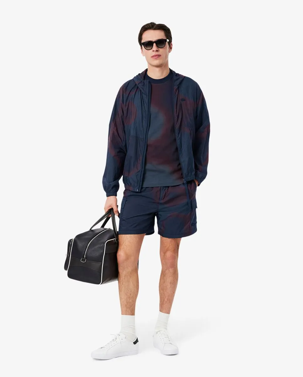 LACOSTE Ombr  Print Jersey T-Shirt Blue LACOSTE Ombr  Print Jersey T-Shirt Blue