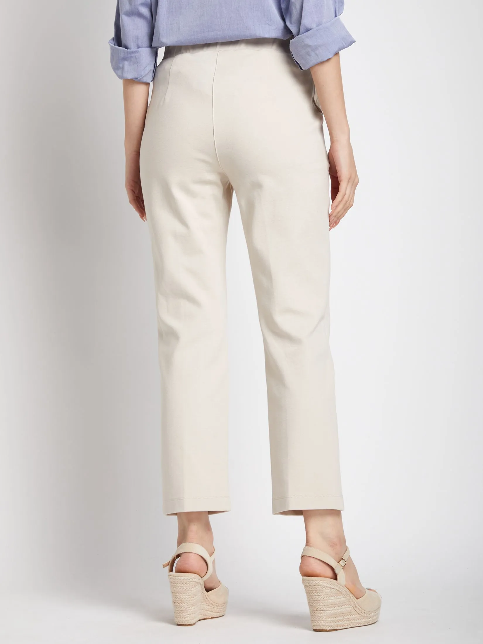 EASY PIECES Women Straight Pants Pockets EASY PIECES Women Straight Pants Pockets