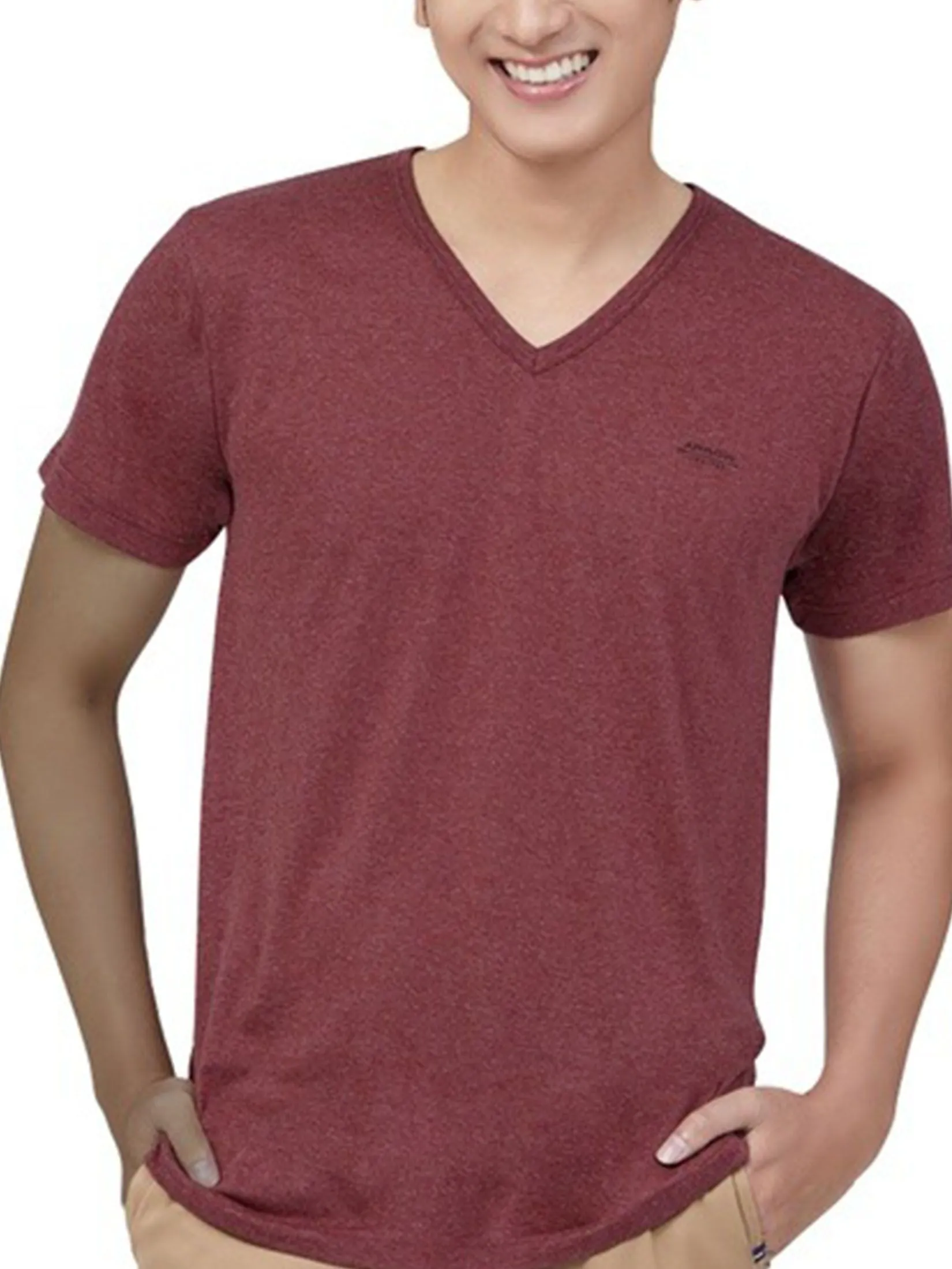 ARROW Inner T-Shirt V-Neck Red, Model: MXWV91E ARROW Inner T-Shirt V-Neck Red, Model: MXWV91E