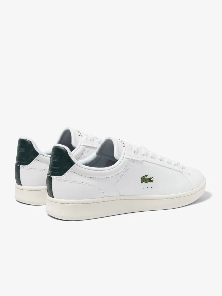 LACOSTE White Men’s Lacoste Carnaby Pro Leather Premium Trainers LACOSTE White Men’s Lacoste Carnaby Pro Leather Premium Trainers