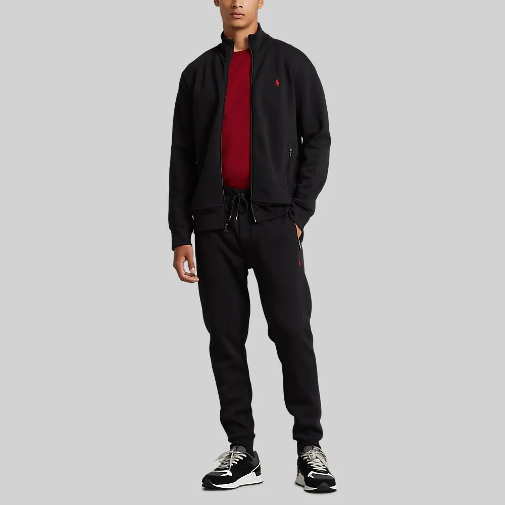 POLO RALPH LAUREN JACKET-Double-Knit Track Jacket MNPOKNI16822526 001 BLACK POLO RALPH LAUREN JACKET-Double-Knit Track Jacket MNPOKNI16822526 001 BLACK