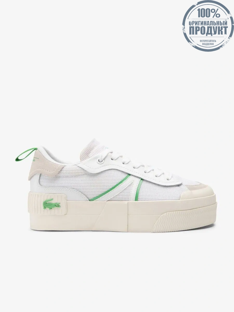 LACOSTE White Women’s L004 Platform Trainers LACOSTE White Women’s L004 Platform Trainers