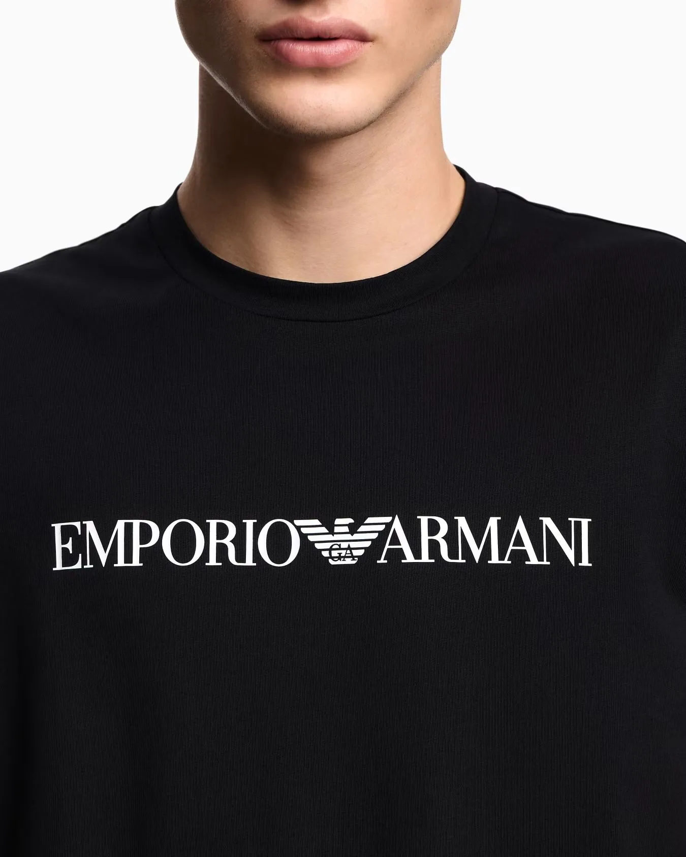 EMPORIO ARMANI Tee Men 8N1TN5-1JPZZ-0021 Black EMPORIO ARMANI Tee Men 8N1TN5-1JPZZ-0021 Black