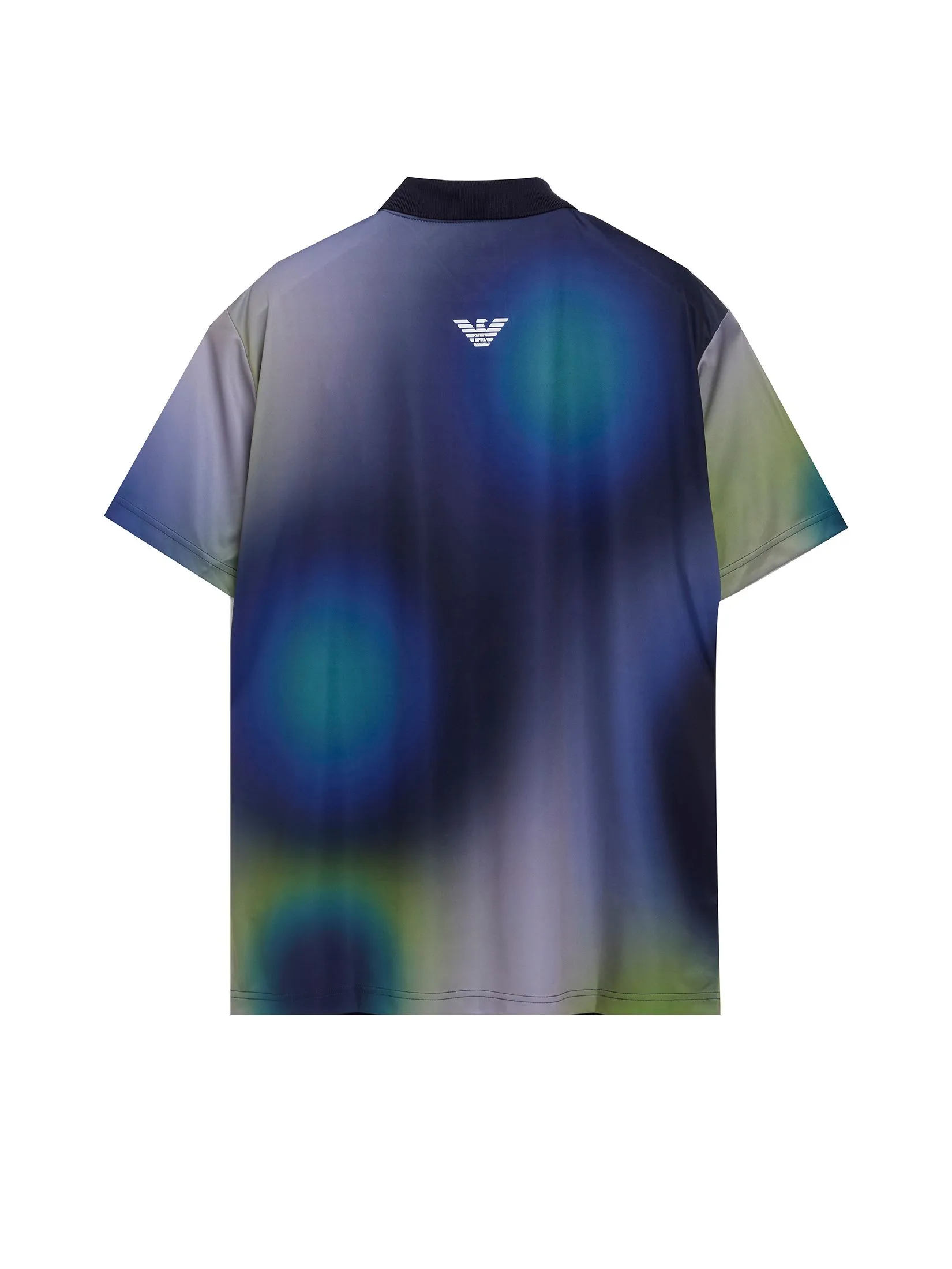 EA7 Men Polo Shirt Short Sleeves FW25 MB043 Multicolor Circle EA7 Men Polo Shirt Short Sleeves FW25 MB043 Multicolor Circle