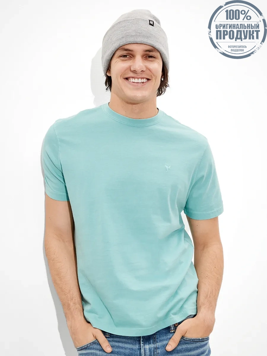 American Eagle SS TSHIRT RGD NEW EAGLE 313 MINT American Eagle SS TSHIRT RGD NEW EAGLE 313 MINT