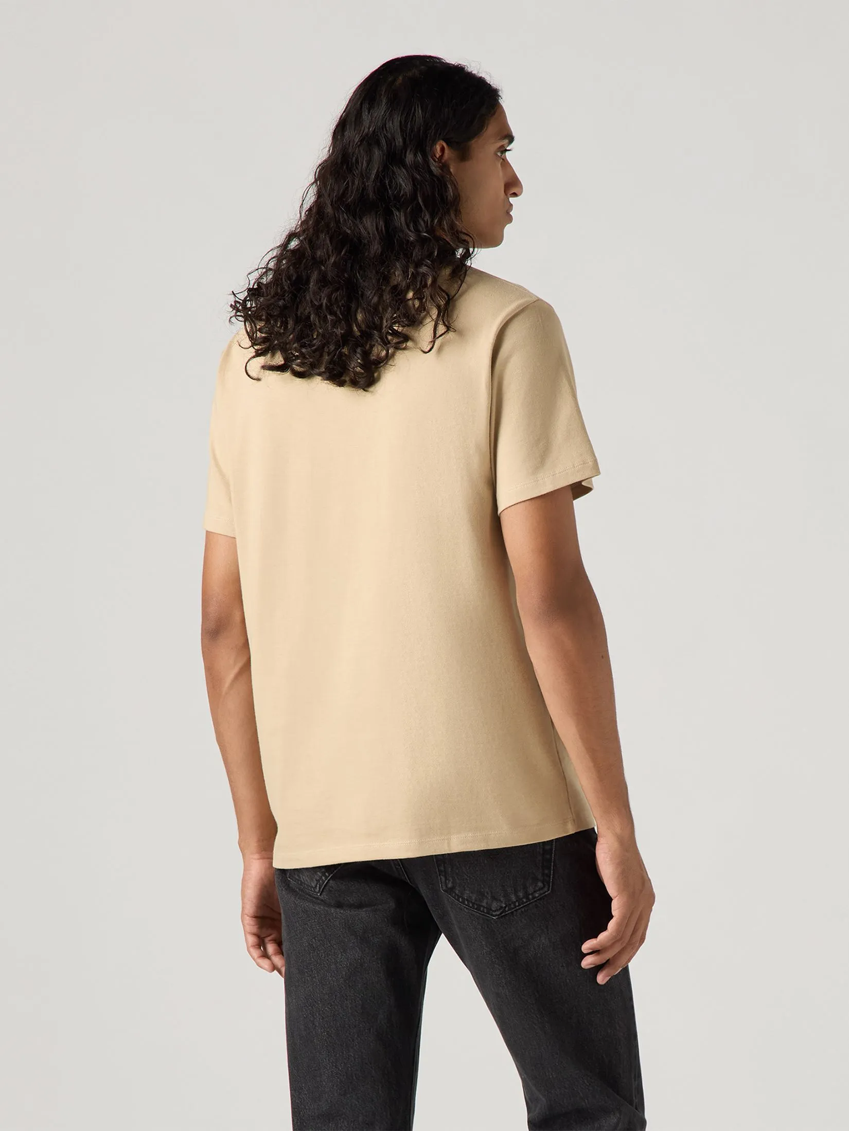 LEVI'S Men's Original Housemark T-Shirt Tan LEVI'S Men's Original Housemark T-Shirt Tan