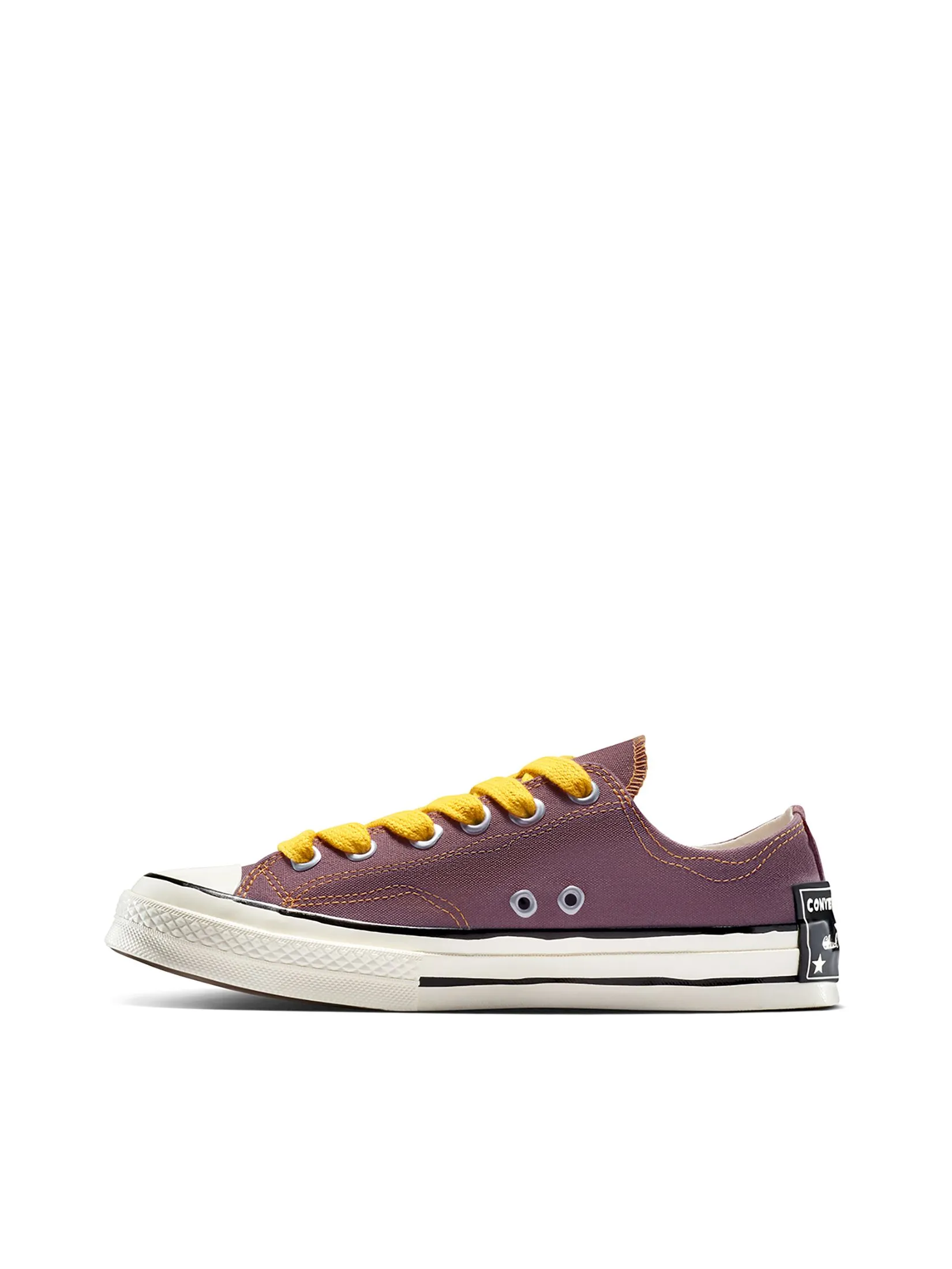 CONVERSE Men Sneakers Chuck 70 Sketch Ox Purple Trail Mixed/Sunflower Gold/Egret CONVERSE Men Sneakers Chuck 70 Sketch Ox Purple Trail Mixed/Sunflower Gold/Egret