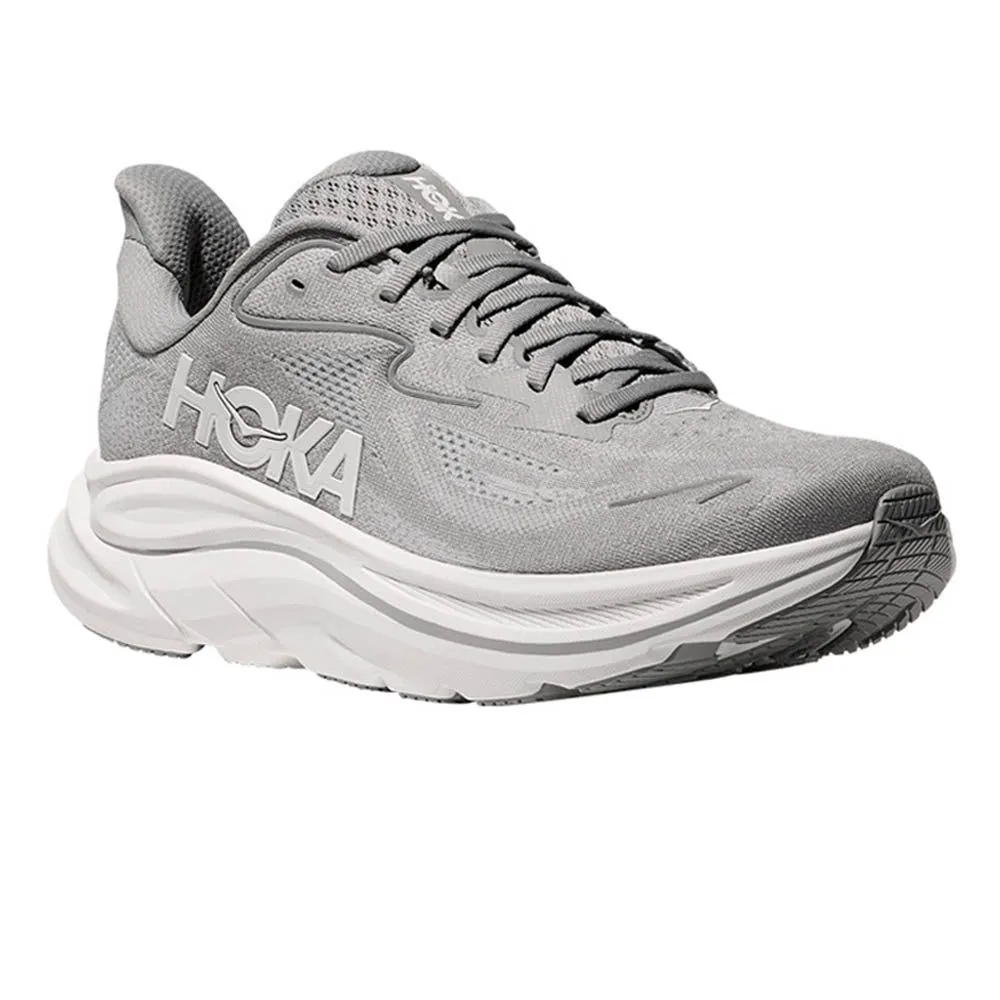 HOKA Men Running Shoes Clifton 10 Wide Grey - HO229SH381EETH HOKA Men Running Shoes Clifton 10 Wide Grey - HO229SH381EETH