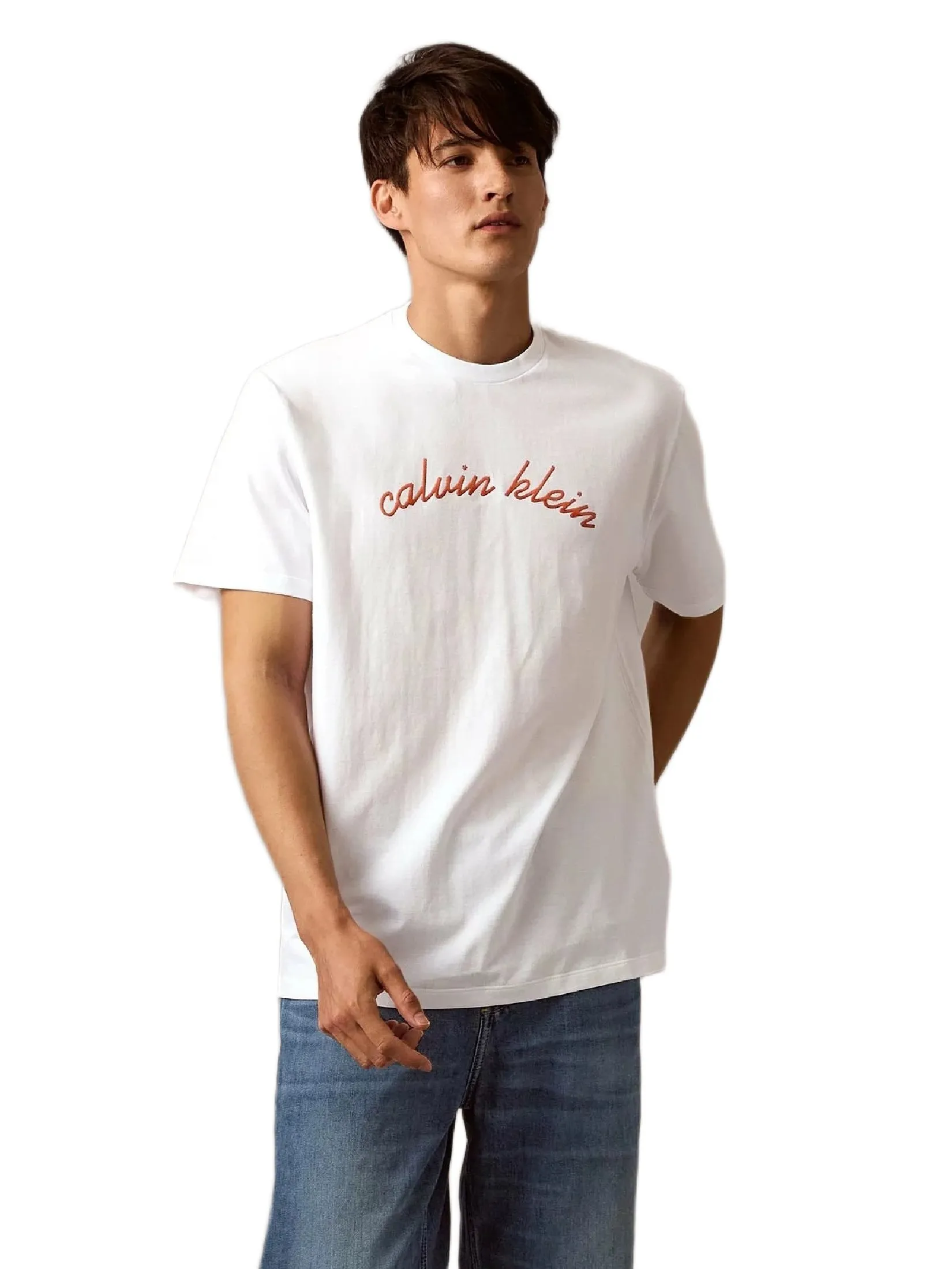 CALVIN KLEIN Men s Graphic Tee White CALVIN KLEIN Men s Graphic Tee White