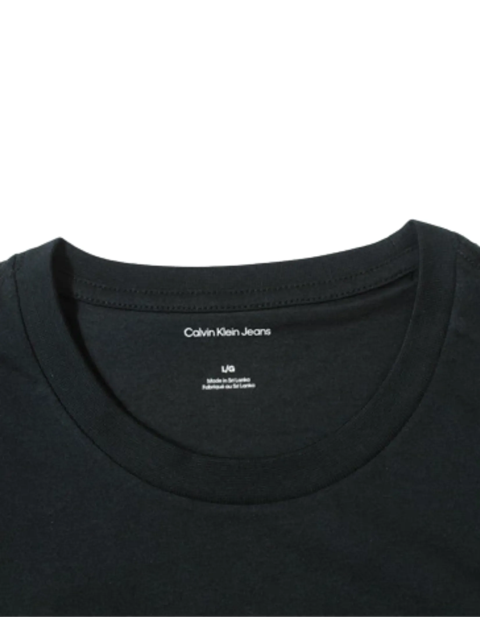 CALVIN KLEIN Men's Shine Graphic Crewneck Regular T-Shirt Black CALVIN KLEIN Men's Shine Graphic Crewneck Regular T-Shirt Black