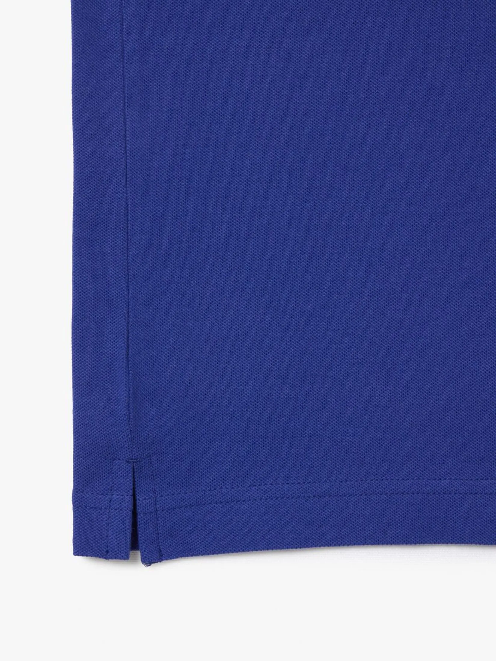 LACOSTE Slim Fit Stretch Mini Piqu  Polo Shirt Purple LACOSTE Slim Fit Stretch Mini Piqu  Polo Shirt Purple