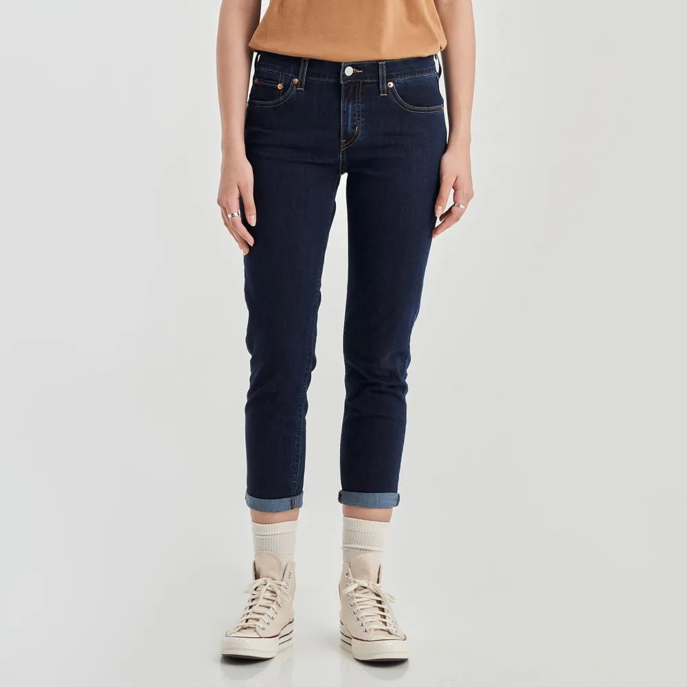 LEVI'S Women's Mid-Rise Boyfriend Jeans 19887-0284 Blue LEVI'S Women's Mid-Rise Boyfriend Jeans 19887-0284 Blue