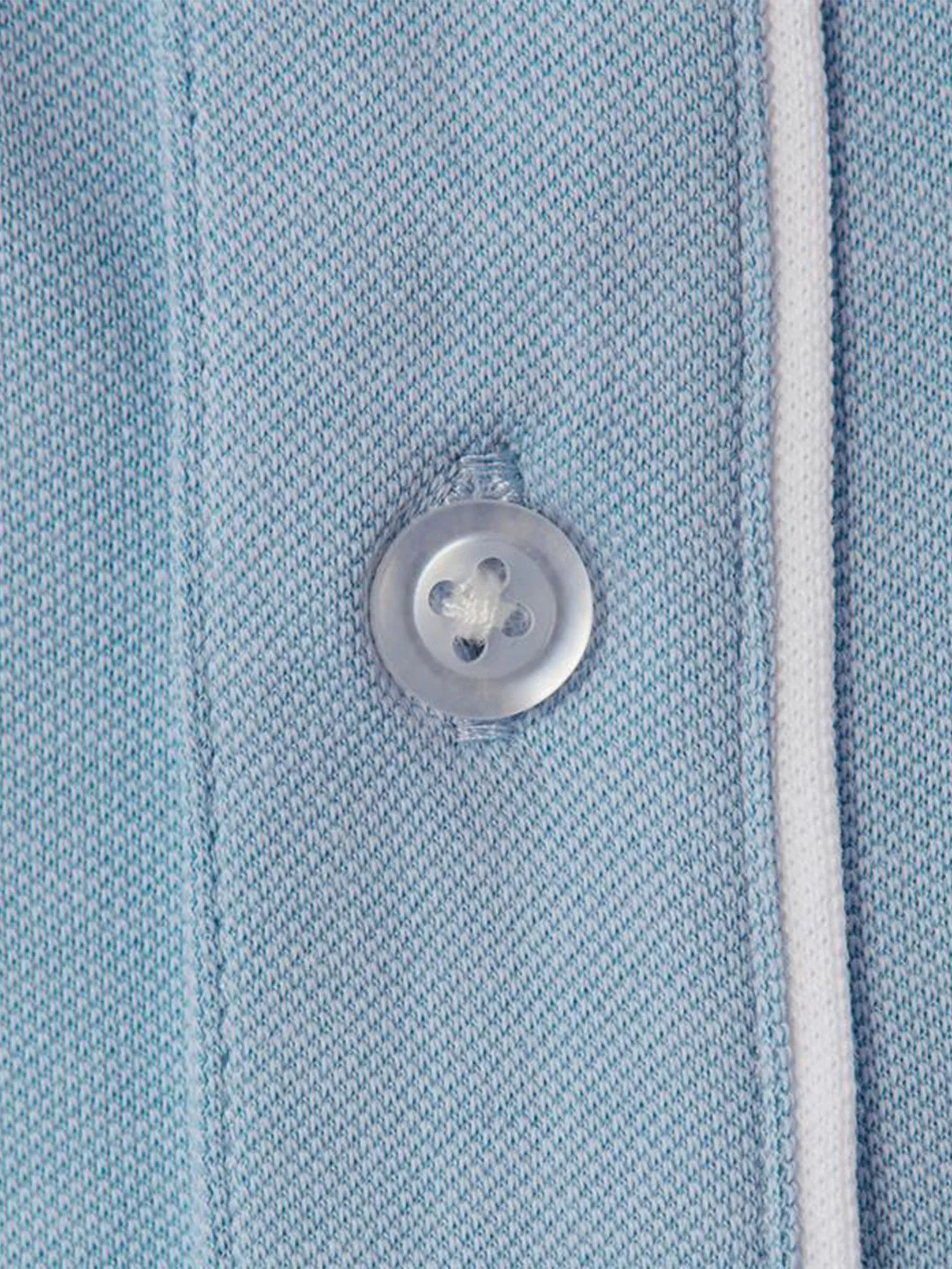 GIORDANO Men's Slim Pique Cool Polo Subdued Blue GIORDANO Men's Slim Pique Cool Polo Subdued Blue
