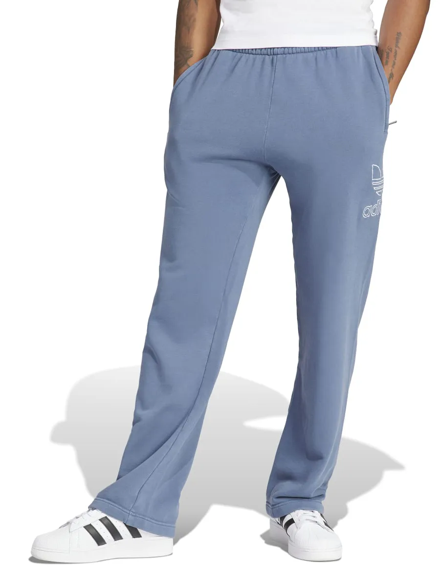 ADIDAS Men Straight Pants Adicolor Outline Trefoil Preloved Ink ADIDAS Men Straight Pants Adicolor Outline Trefoil Preloved Ink