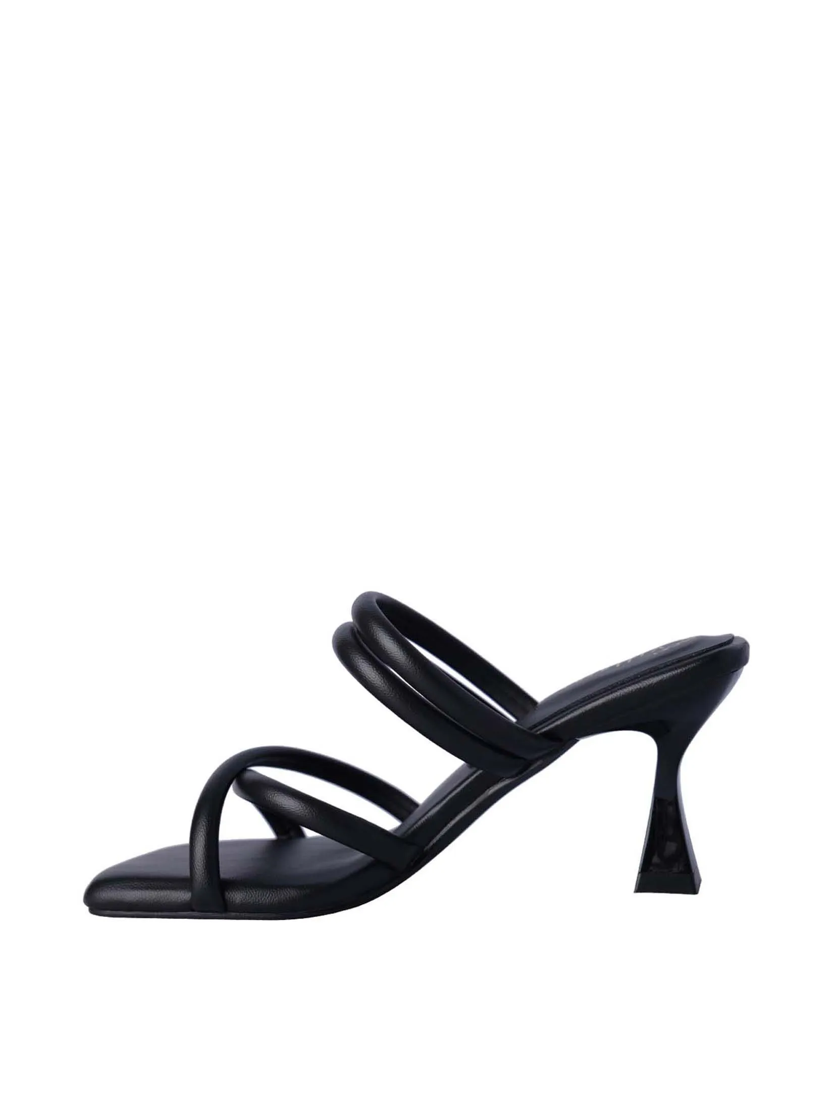 VILLAINS SF LANTANA Women's Comfort Heeled Sandals BLACK VILLAINS SF LANTANA Women's Comfort Heeled Sandals BLACK