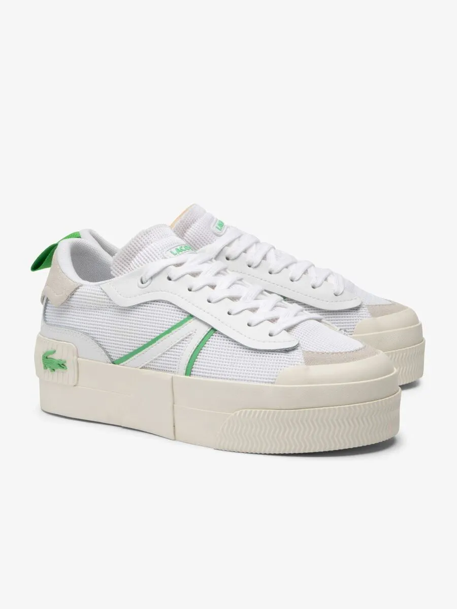 LACOSTE White Women’s L004 Platform Trainers LACOSTE White Women’s L004 Platform Trainers