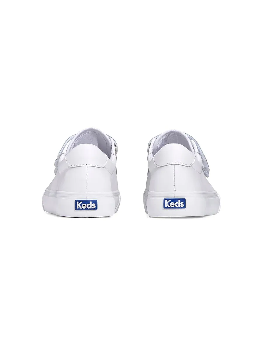 KEDS Women Jump Kick V Leather White KEDS Women Jump Kick V Leather White