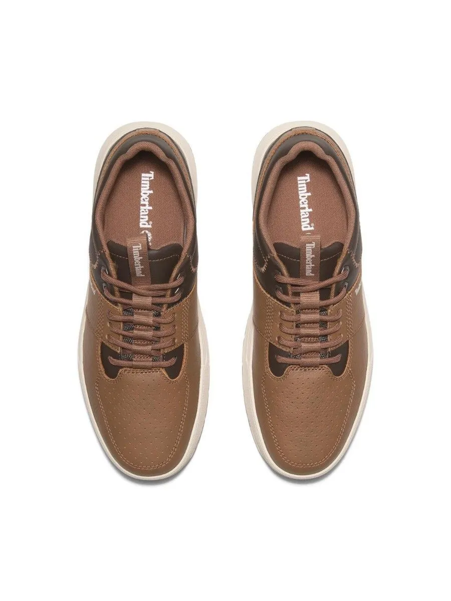 TIMBERLAND Men's MAPLE GROVE LOW LACE UP SNEAKER Brown TIMBERLAND Men's MAPLE GROVE LOW LACE UP SNEAKER Brown