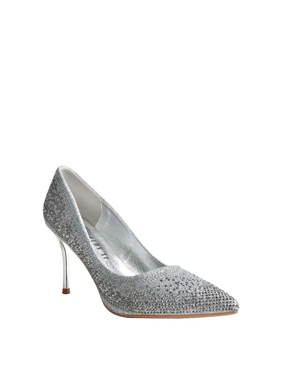 VILLAINS SF PELIA Women's Pumps SILVER VILLAINS SF PELIA Women's Pumps SILVER
