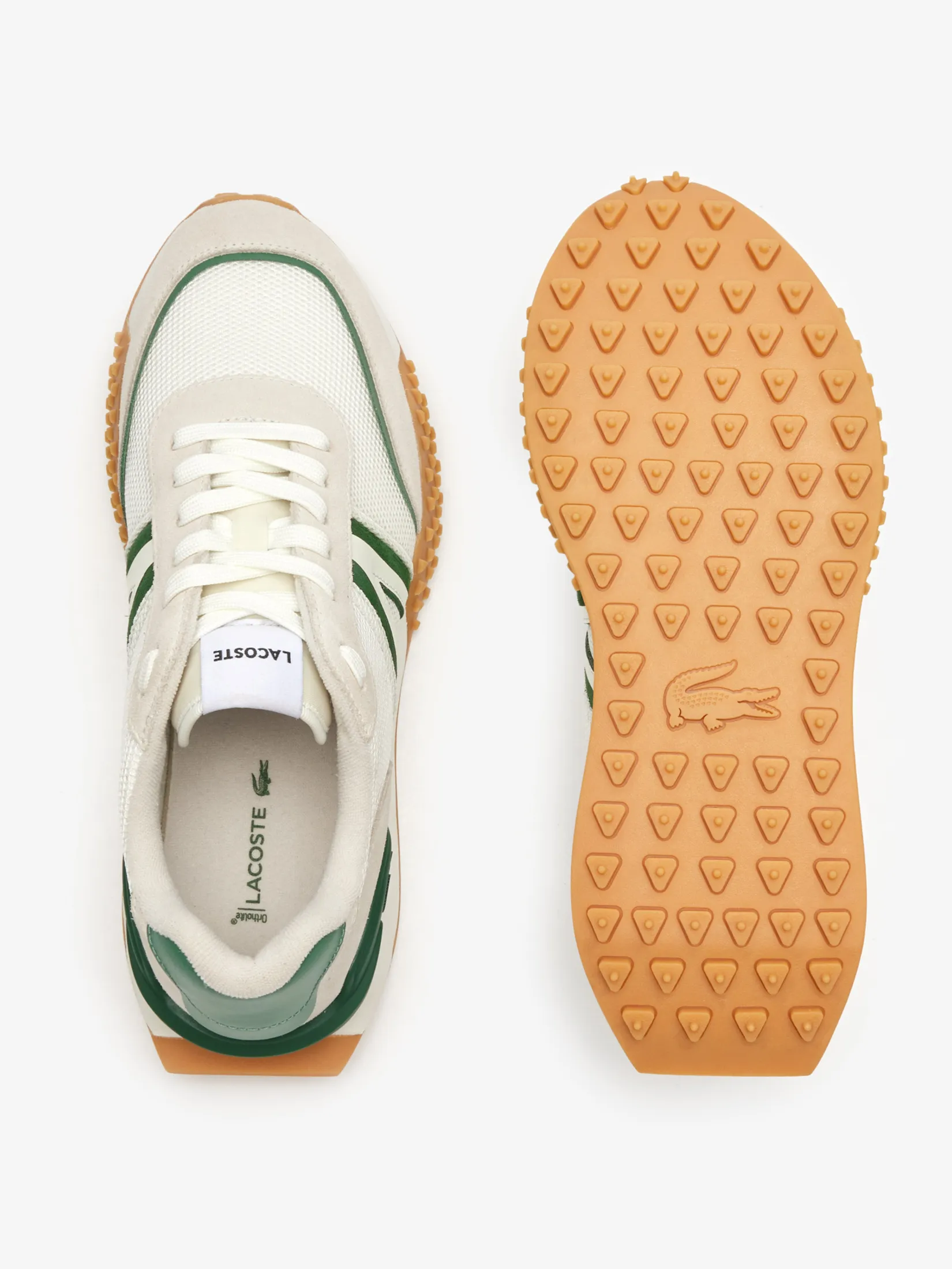 LACOSTE Men’s L-Spin Deluxe Sneakers White LACOSTE Men’s L-Spin Deluxe Sneakers White