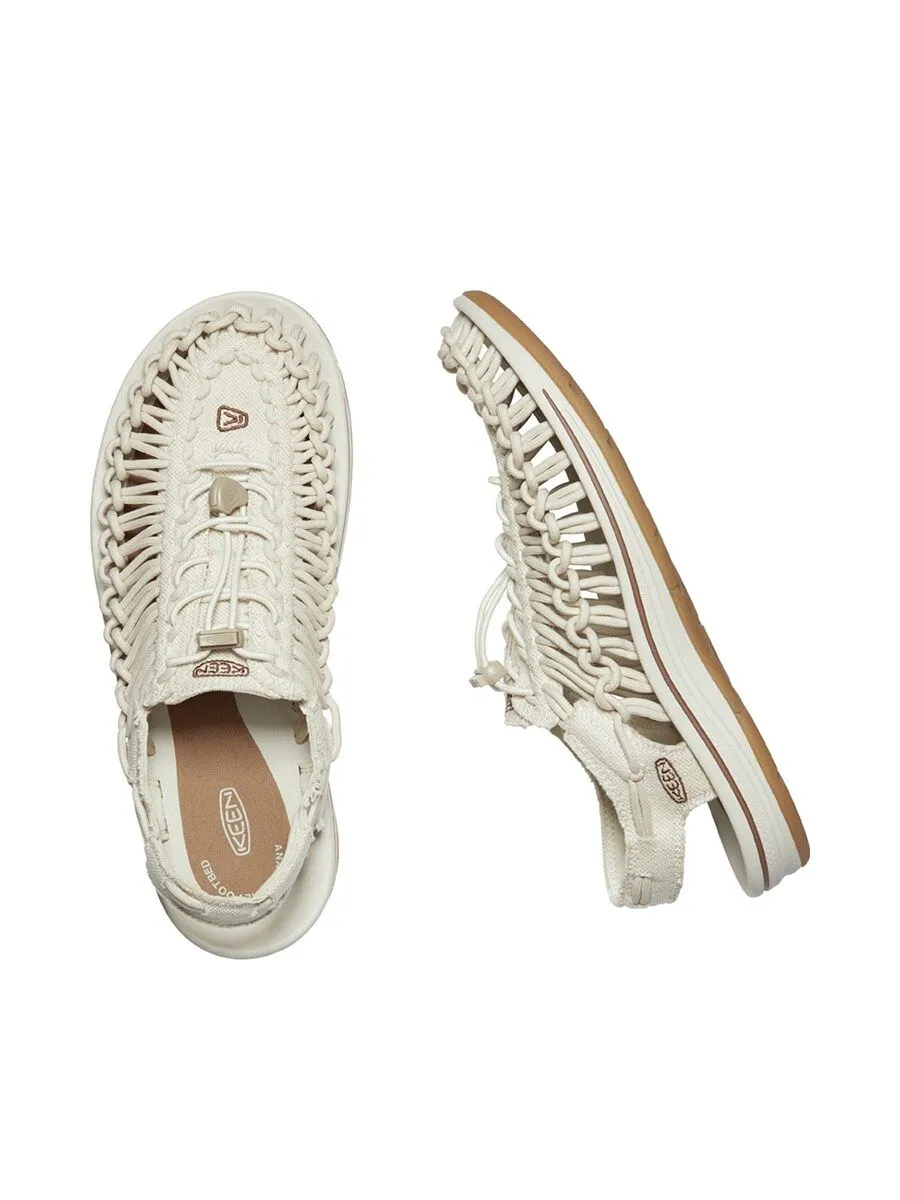 KEEN 1026228 M-UNEEK Canvas Shoes Natural Canvas/Birch