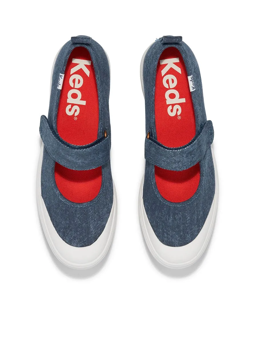 KEDS Women Mary Jane Denim Blue KEDS Women Mary Jane Denim Blue