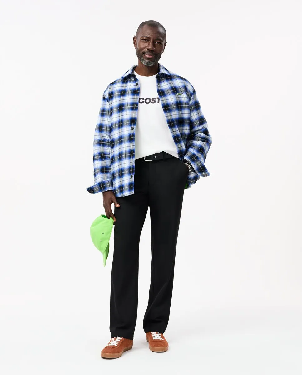 LACOSTE Heavy Cotton Logo T-shirt White LACOSTE Heavy Cotton Logo T-shirt White