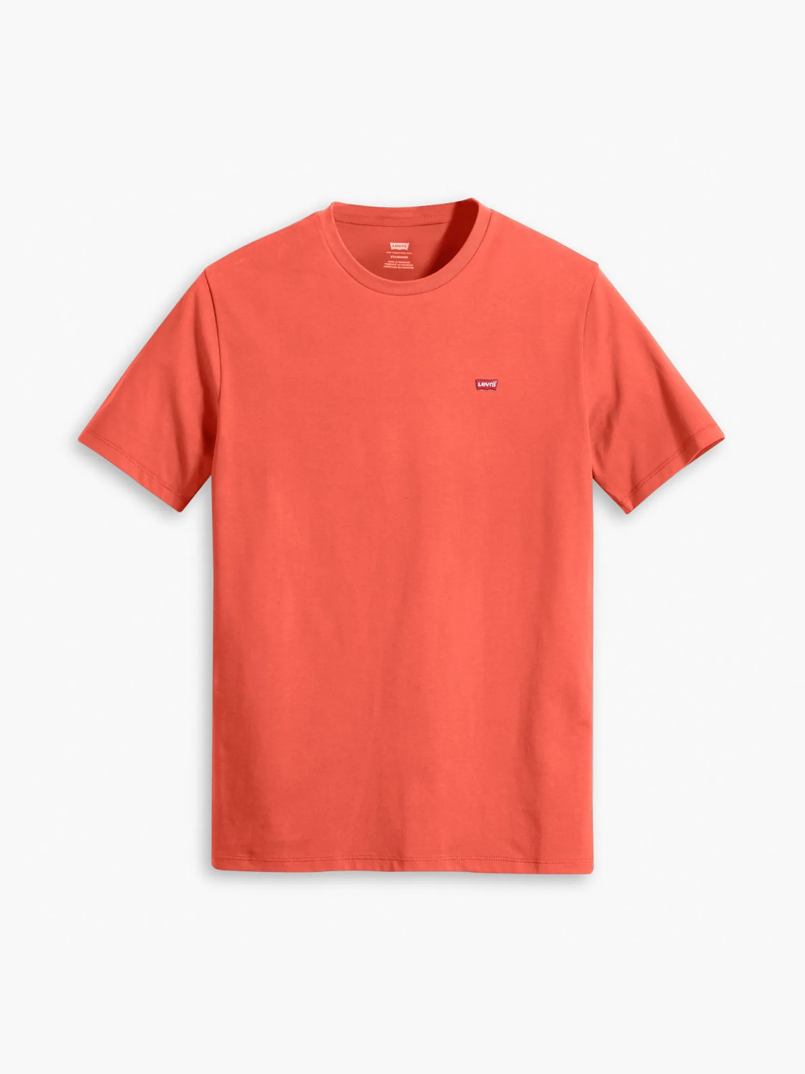 LEVI'S Men's Original Housemark T-Shirt Orange LEVI'S Men's Original Housemark T-Shirt Orange