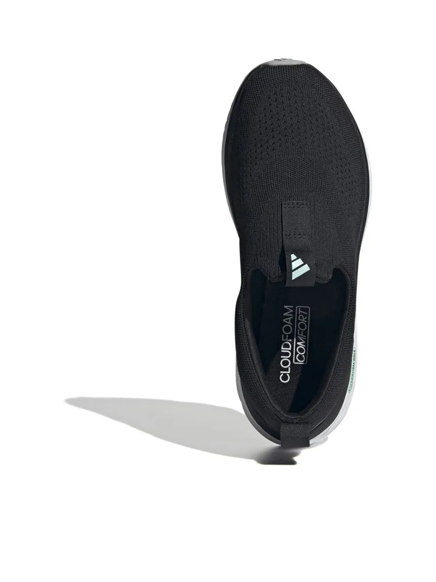 ADIDAS Women Sneakers Cloudfoam Go Lounger Core Black / Semi Flash Aqua / Cloud White ADIDAS Women Sneakers Cloudfoam Go Lounger Core Black / Semi Flash Aqua / Cloud White