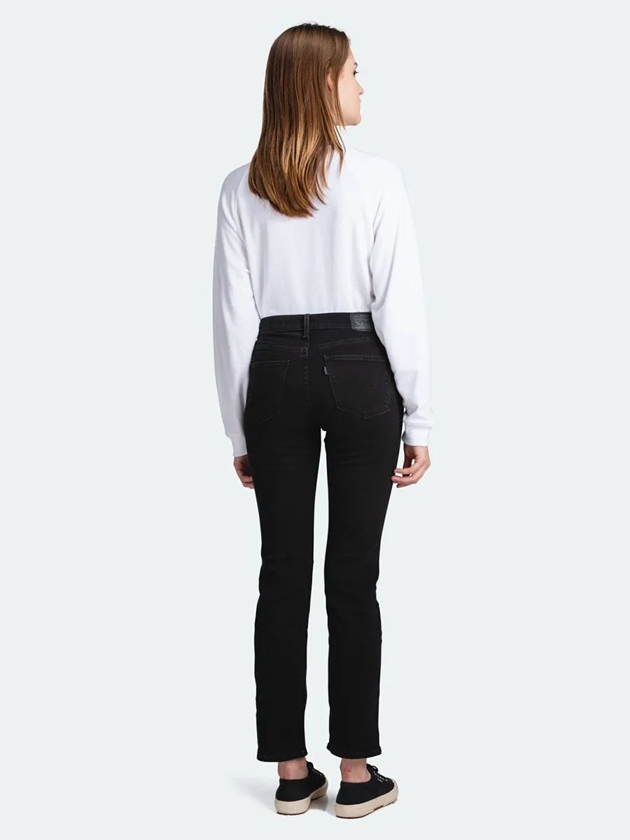 LEVI'S 314 Shaping Straight Jeans 196310000  Soft Black LEVI'S 314 Shaping Straight Jeans 196310000  Soft Black