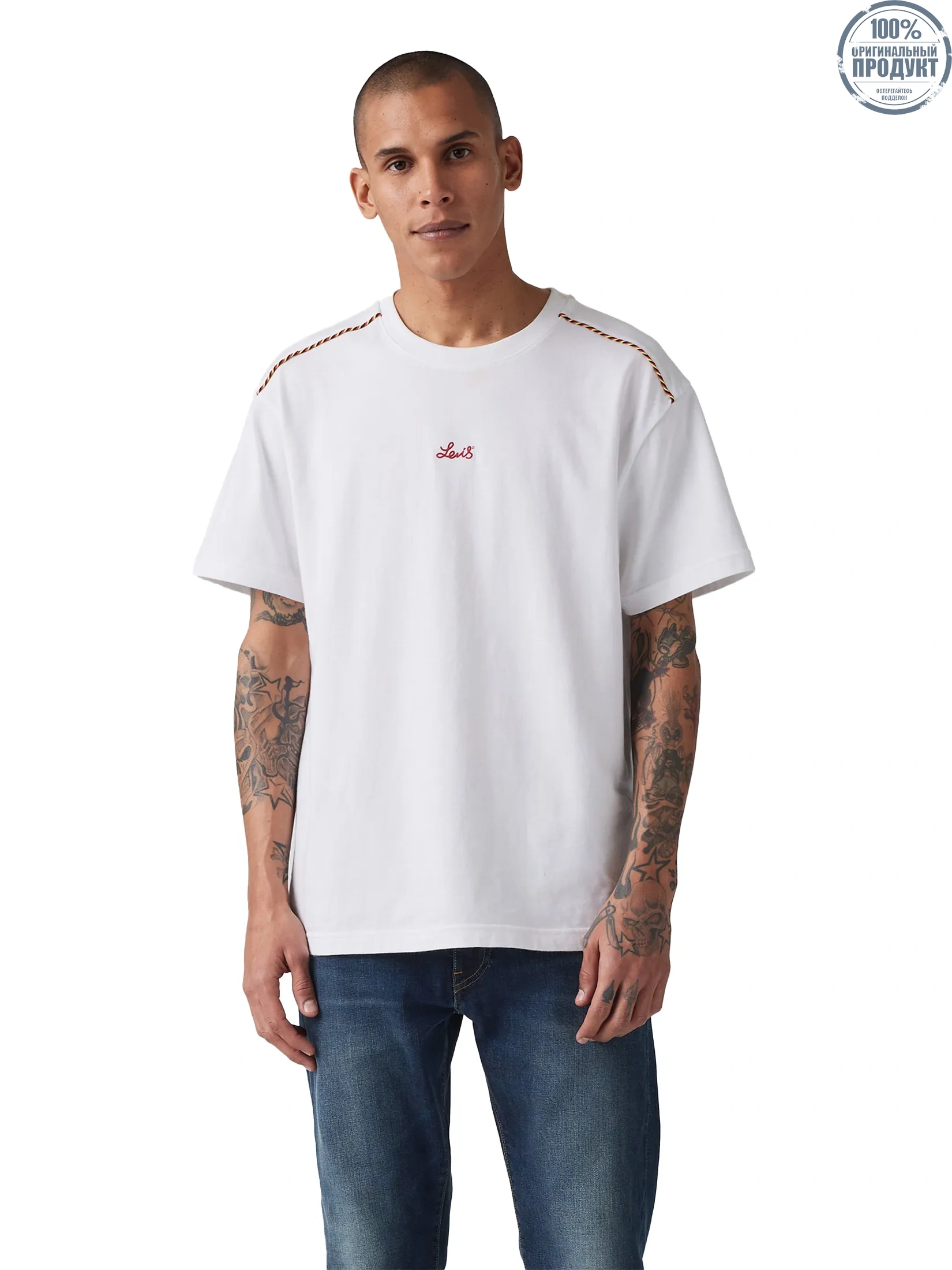 LEVI'S Men's Lunar New Year Graphic Tee White LEVI'S Men's Lunar New Year Graphic Tee White