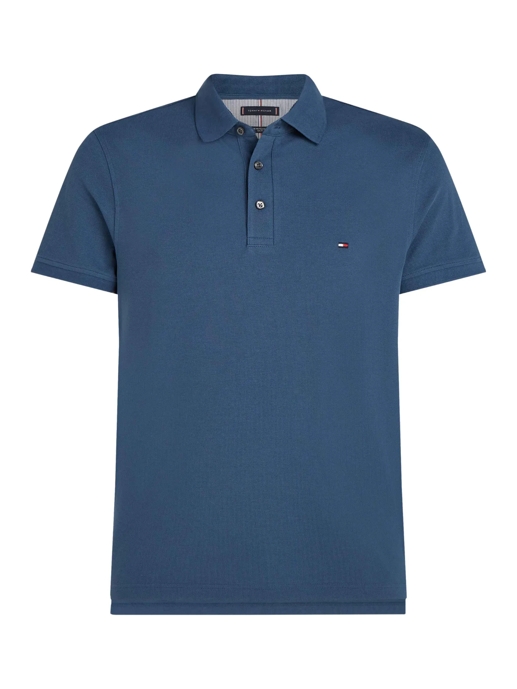 TOMMY HILFIGER MEN POLO Blue Slim Fit TOMMY HILFIGER MEN POLO Blue Slim Fit