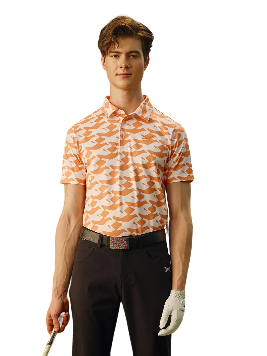 XOLO Orange MEN MIRAGE POLO (040094) XOLO Orange MEN MIRAGE POLO (040094)