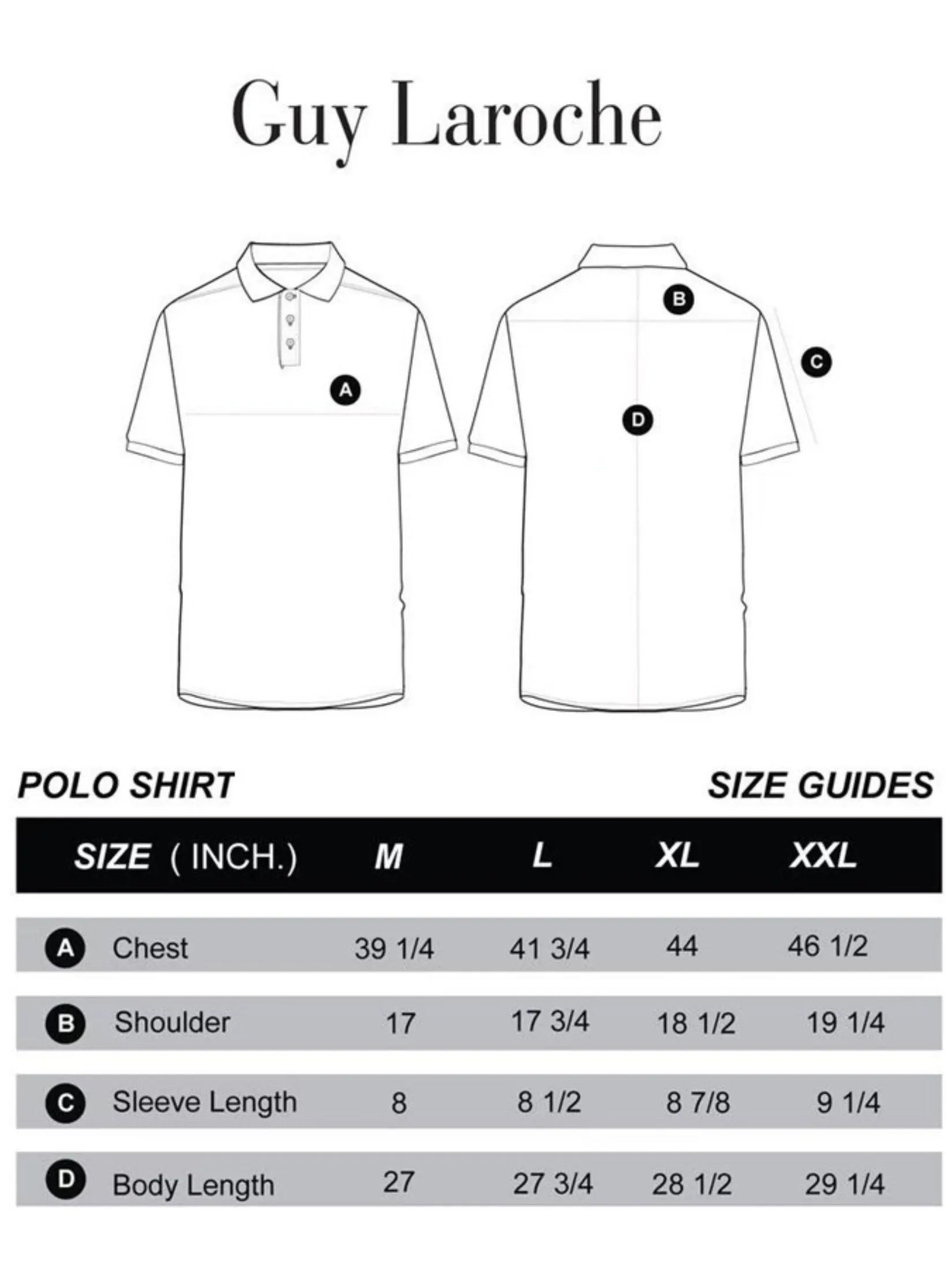 GUY LAROCHE MENWEAR Men's Polo Shirt BKL7301W5BUL2 - Blue GUY LAROCHE MENWEAR Men's Polo Shirt BKL7301W5BUL2 - Blue