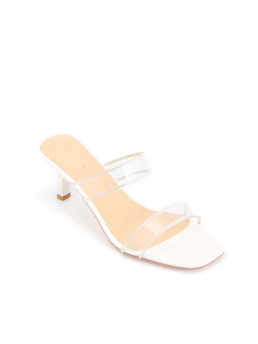 PAZZION Women Heel Slippers PAZZION Women Heel Slippers