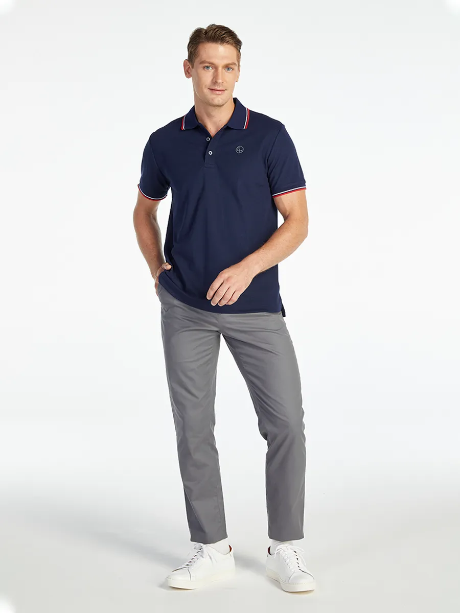 ELLE HOMME MEN POLO SHIRT W8K903NV - NAVY BLUE ELLE HOMME MEN POLO SHIRT W8K903NV - NAVY BLUE