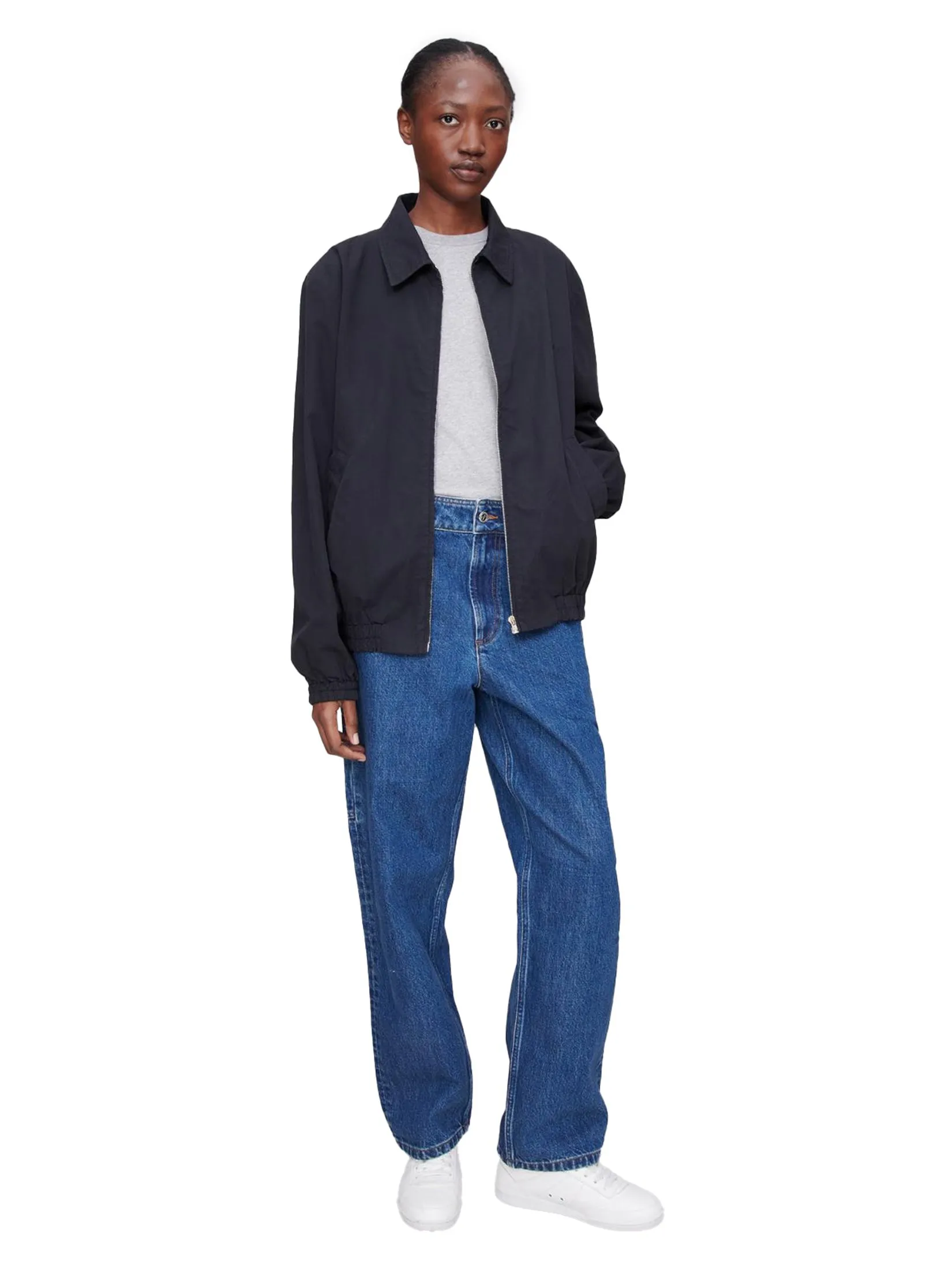 A.P.C. Men Jacket Blouson Gilbert Lzafaux Noir A.P.C. Men Jacket Blouson Gilbert Lzafaux Noir
