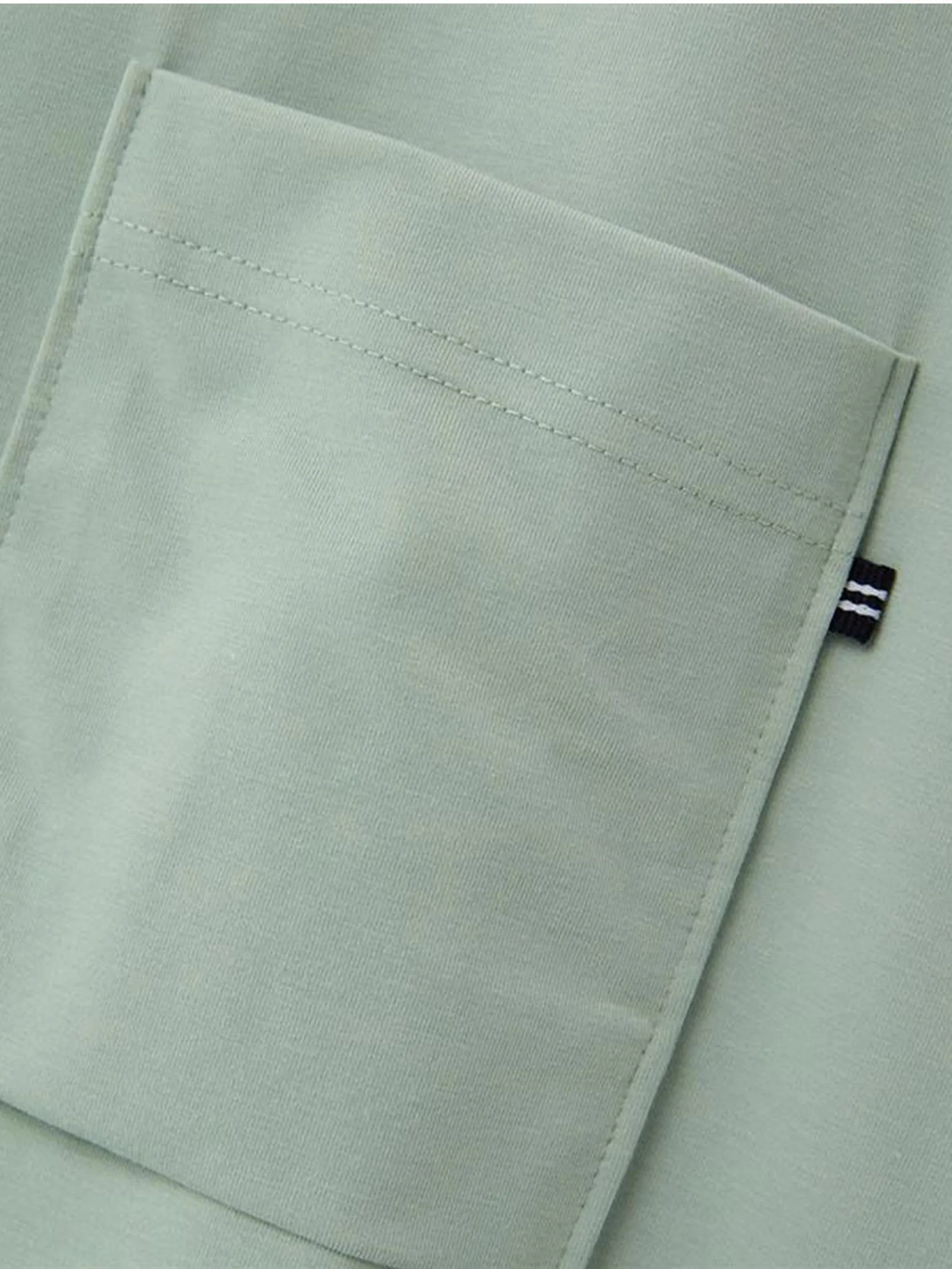 GIORDANO Men's Oversized Cool Pocket Tee Aqua Gray green GIORDANO Men's Oversized Cool Pocket Tee Aqua Gray green