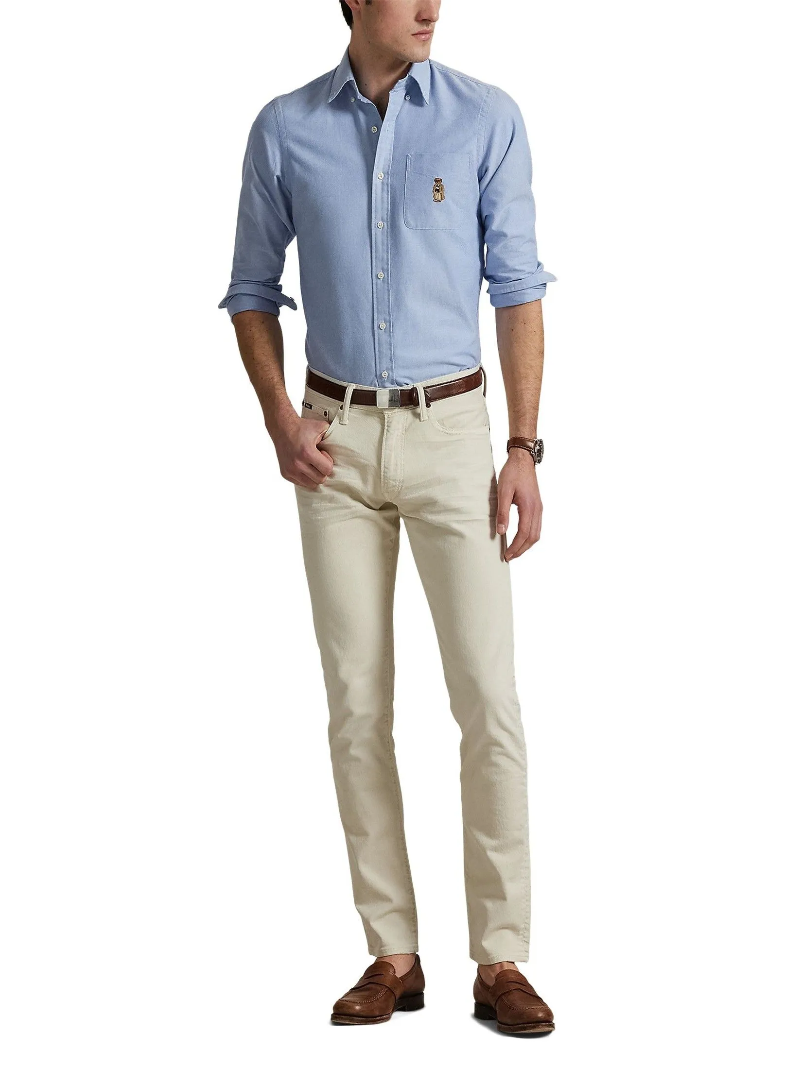 POLO RALPH LAUREN Shirt Men MNPOWOV16824448 Blue POLO RALPH LAUREN Shirt Men MNPOWOV16824448 Blue