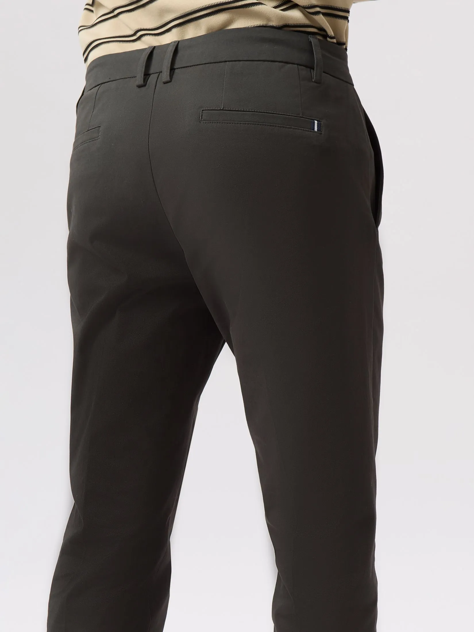 LTD Slim Fit Chino Pants Men Dark Grey LTD Slim Fit Chino Pants Men Dark Grey