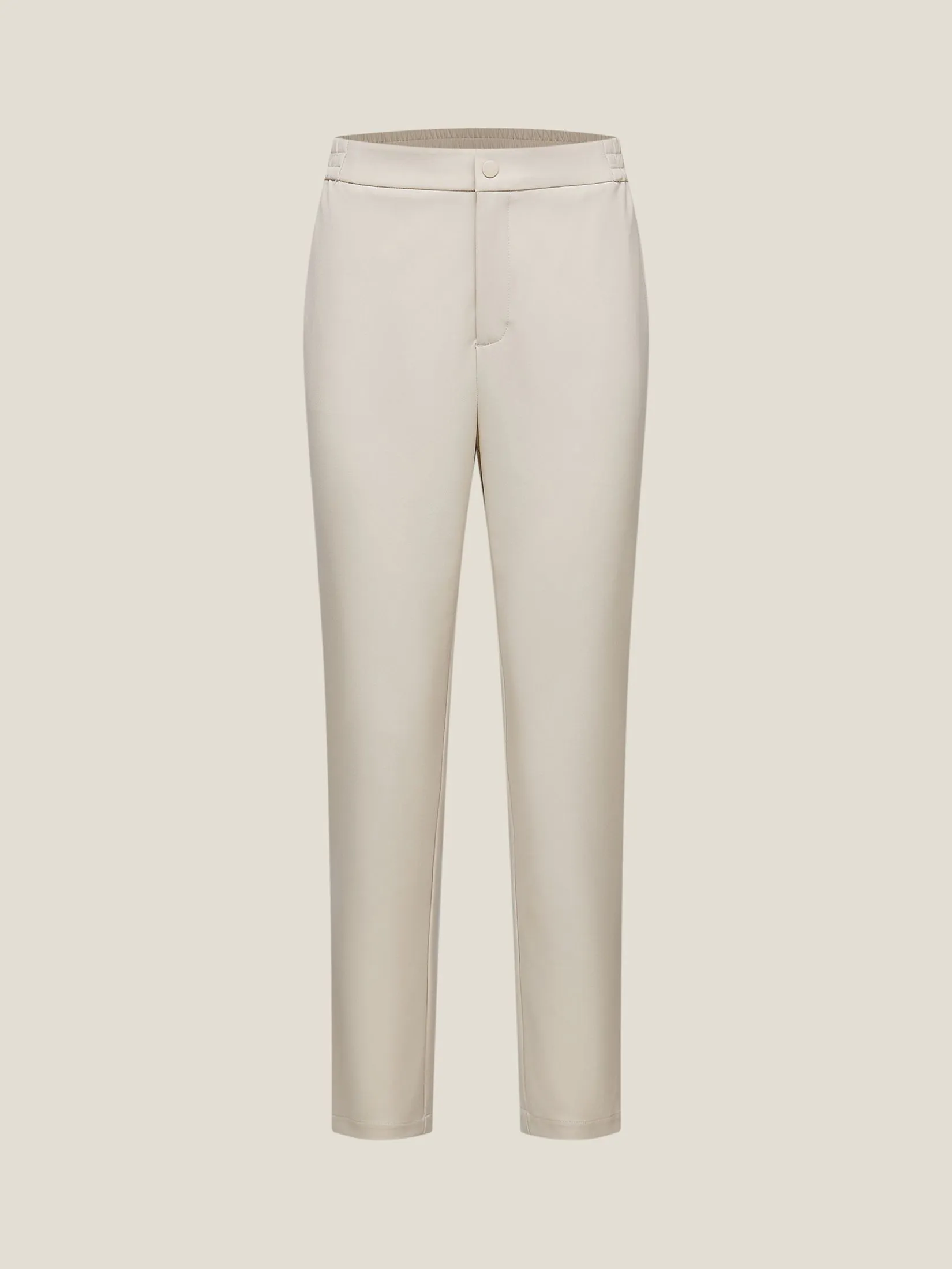 G2000 Women Clothing Multi-Way Stretch Cropped Length Cigarette Casual Pants  Cropped Cigarette Shape - Beige G2000 Women Clothing Multi-Way Stretch Cropped Length Cigarette Casual Pants  Cropped Cigarette Shape - Beige