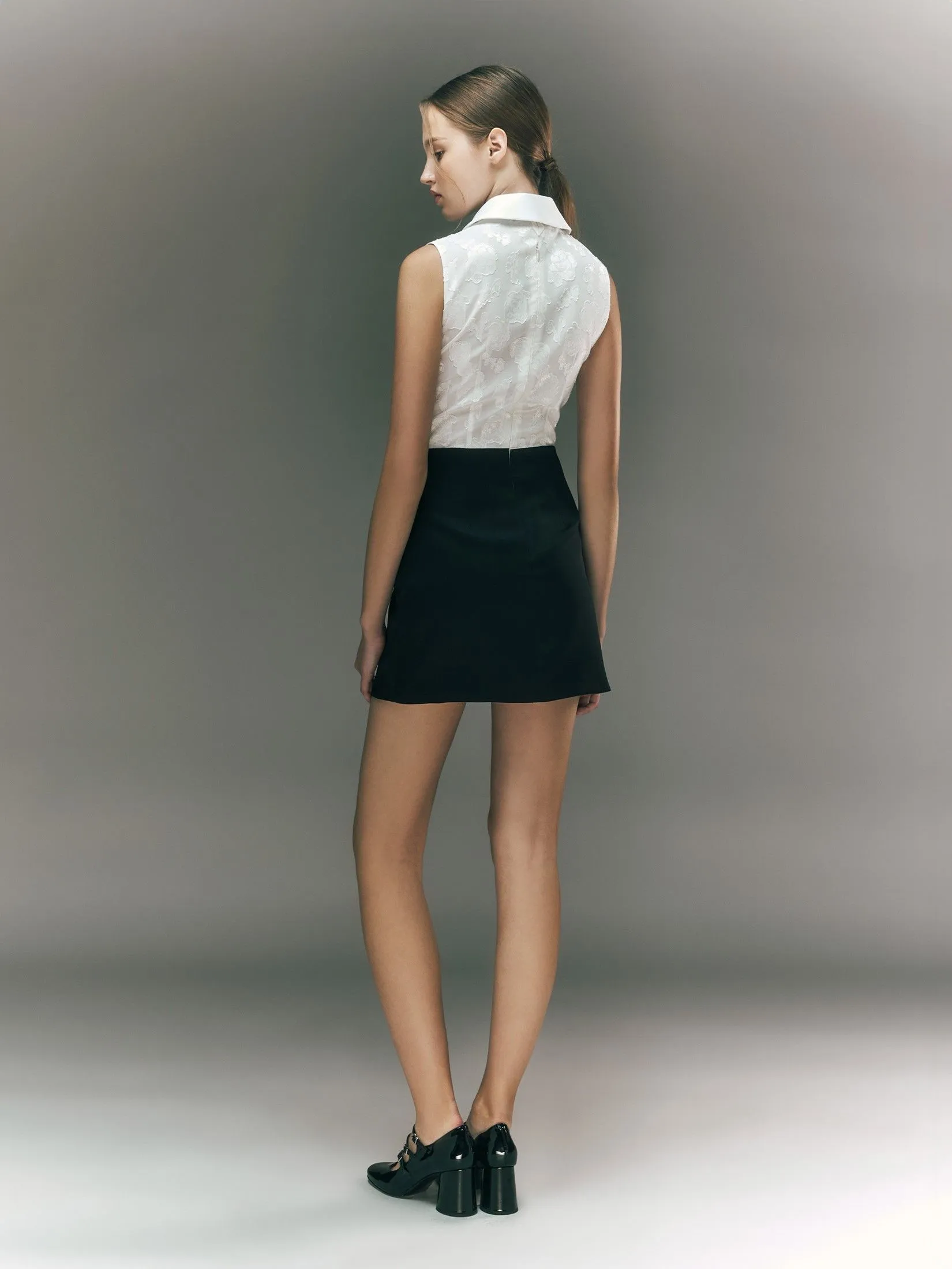 ASV ( PF24 ) Elysia Women Mini Dress Black White