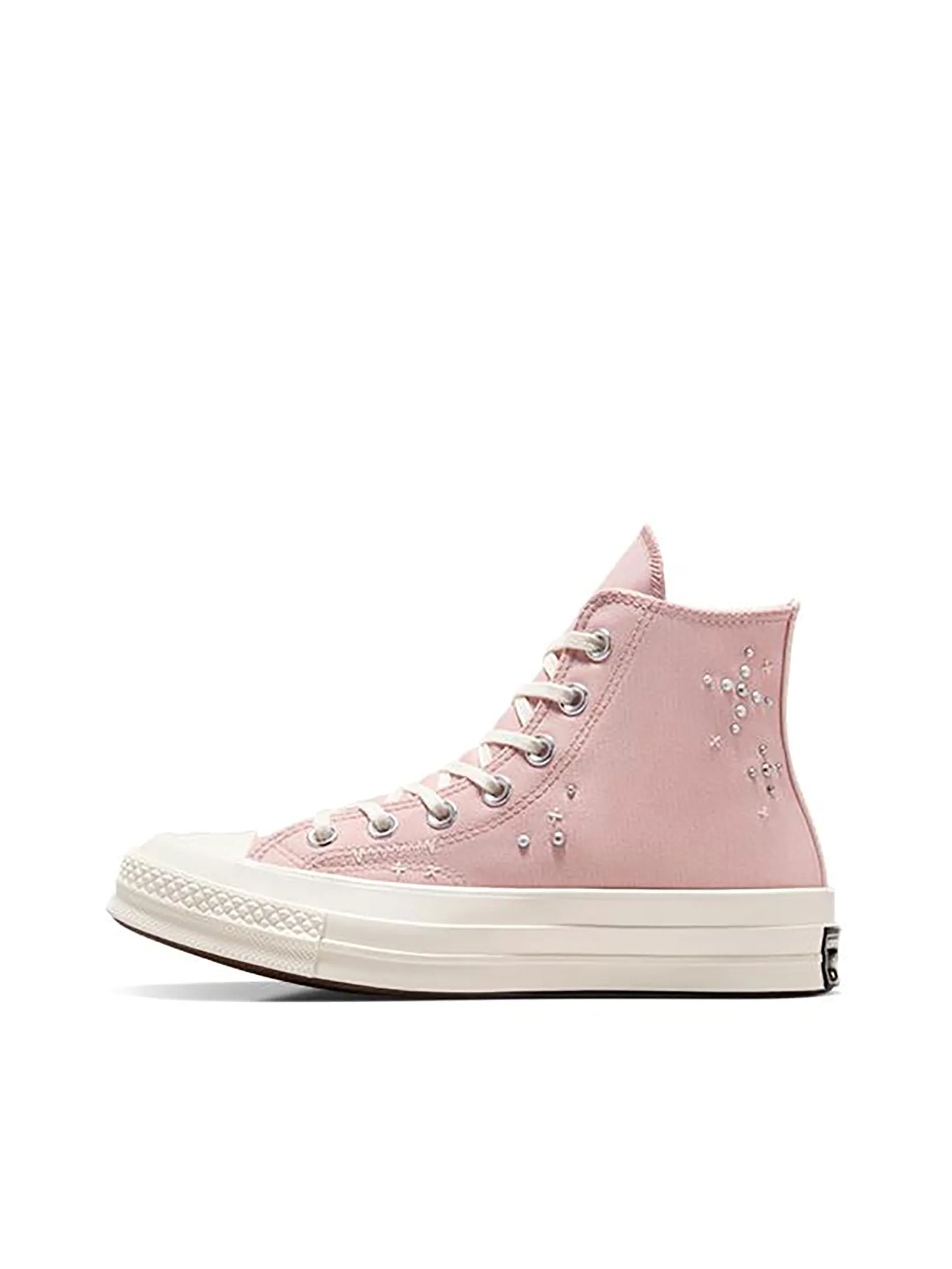 CONVERSE Women Sneakers Chuck 70 Mended Embellishment Hi Pink CONVERSE Women Sneakers Chuck 70 Mended Embellishment Hi Pink