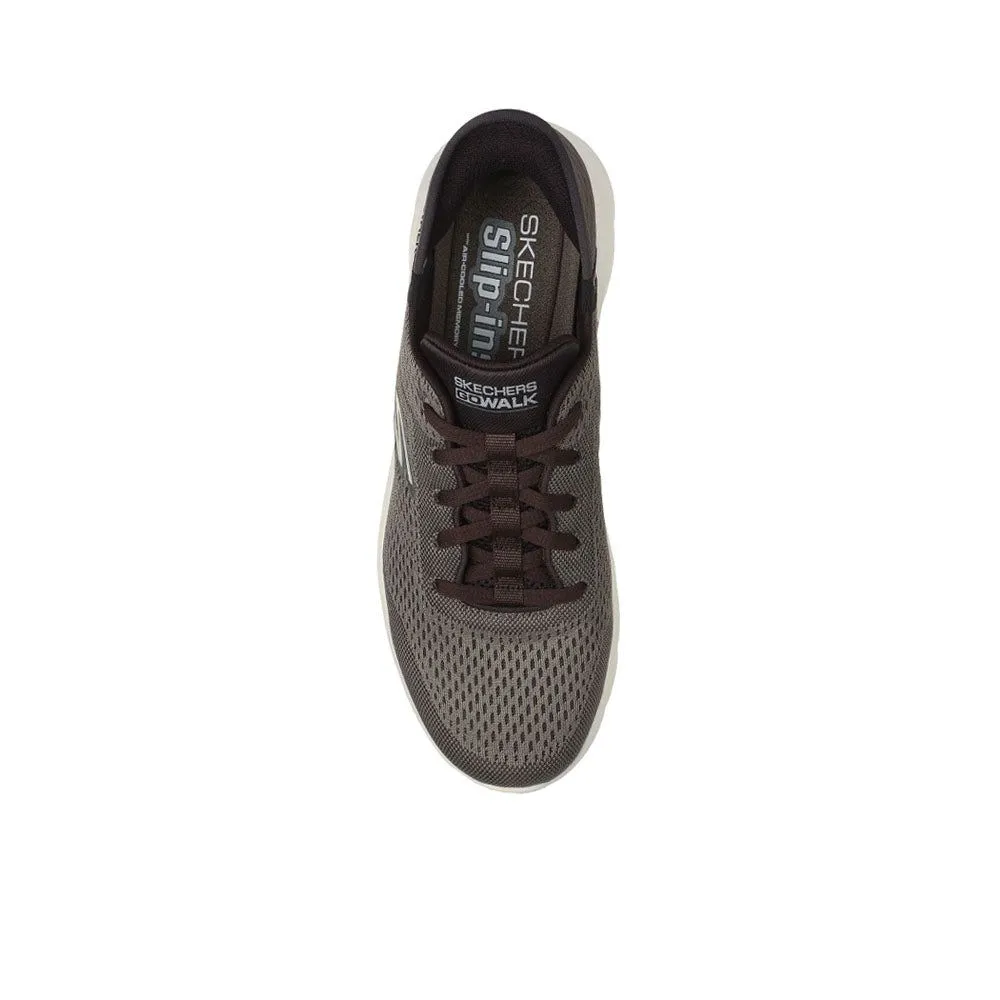 SKECHERS Men Training Shoes Slip-ins®: GO WALK® Flex - New World Brown - SK108SH539EHTH SKECHERS Men Training Shoes Slip-ins®: GO WALK® Flex - New World Brown - SK108SH539EHTH