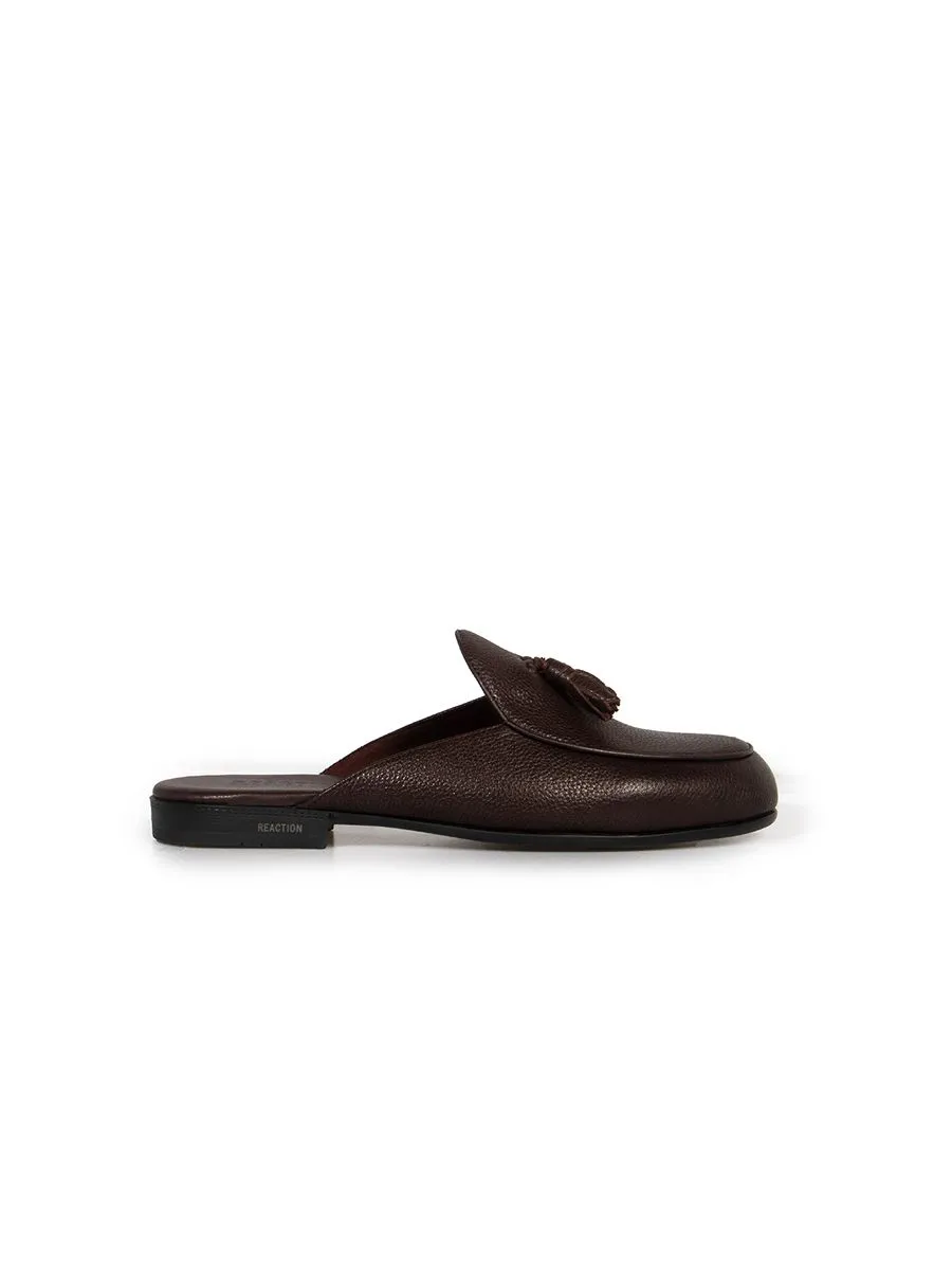 KENNETH COLE MEN CASUALS HAYDEN MULE / DARK BROWN KENNETH COLE MEN CASUALS HAYDEN MULE / DARK BROWN